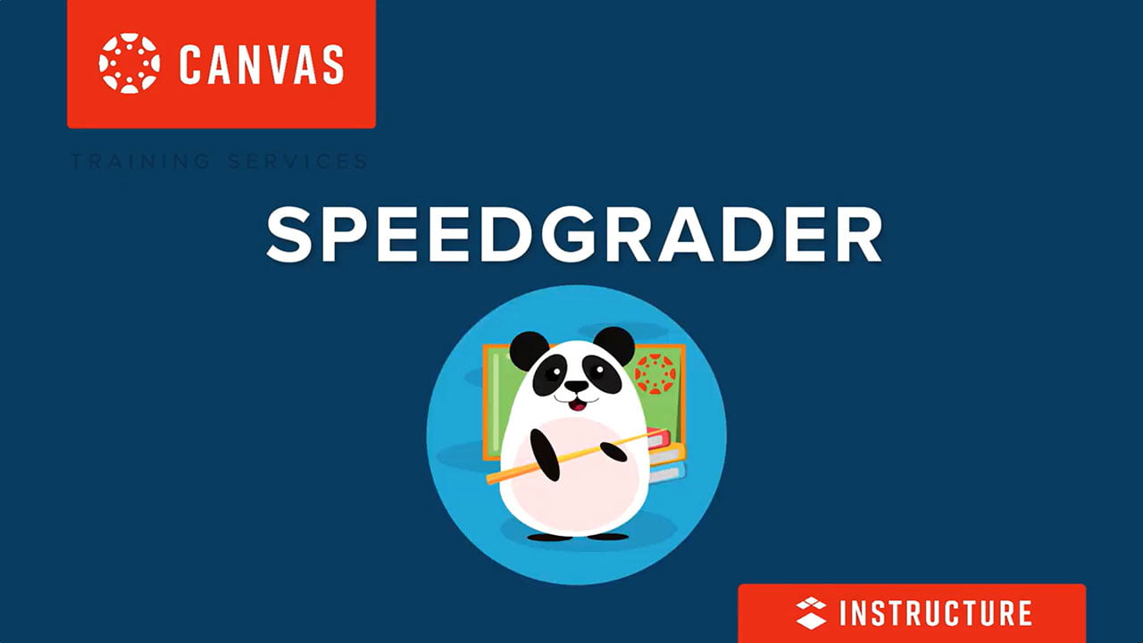 Using SpeedGrader video cover
